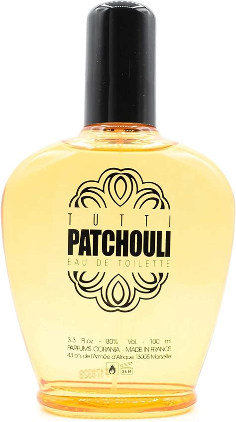 tutti patchouli eau de toilette